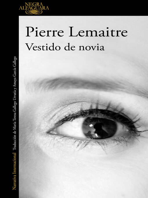 Title details for Vestido de novia by Pierre Lemaitre - Wait list